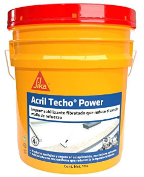 Acril Techo Power 4 años Blanco Cubeta ( 19 L ), Cub. 19,0 l