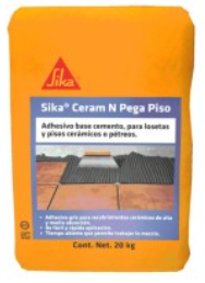 SikaCeram N 115 Pegapiso Gris Saco 20 Kg 
