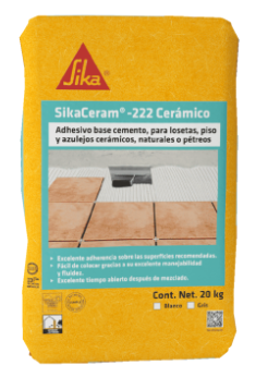 SikaCeram 222 Ceramico Blanco  Saco 20 Kg 
