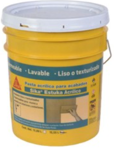 [809469] Sika Estuka Acrilico M Blanco, Cub. 24 Kg