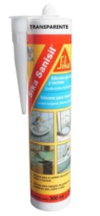 Sanisil transparente Cartucho, Cartucho 280 ml