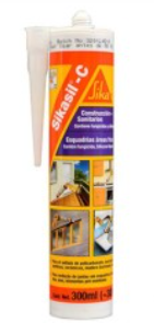 Descontinuado SikaSil C Transp, Cartucho 280 ml