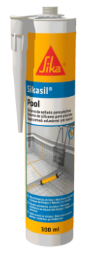 Sikasil Pool Color Transparente, Cartucho 300 ml