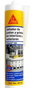 Sikacryl-150 Aluminio, Cartucho 300 ml