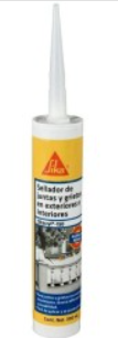 Sikacryl-150 Color Negro, Cartucho 300 ml