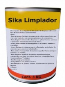 Sika Limpiador, Galon 3 Kg