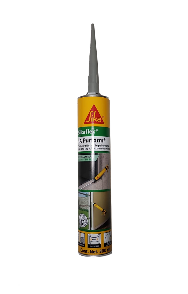 Sikaflex-1A Purform gris concreto, Cartucho 300 ml