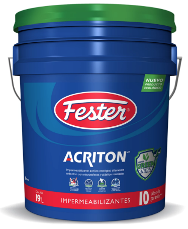 FESTER ACRITON GREEN-SHIELD 10 AÑOS BLANCO, Cub 19 l
