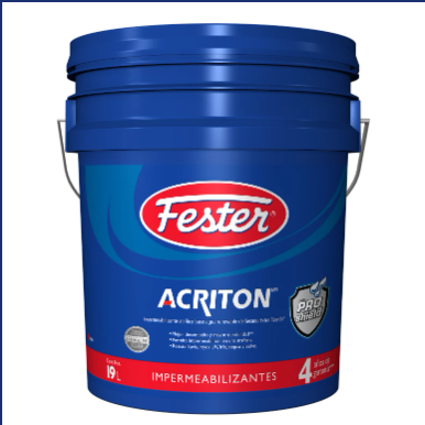 FESTER ACRITON 4 AÑOS ROJO, Bote 4 l