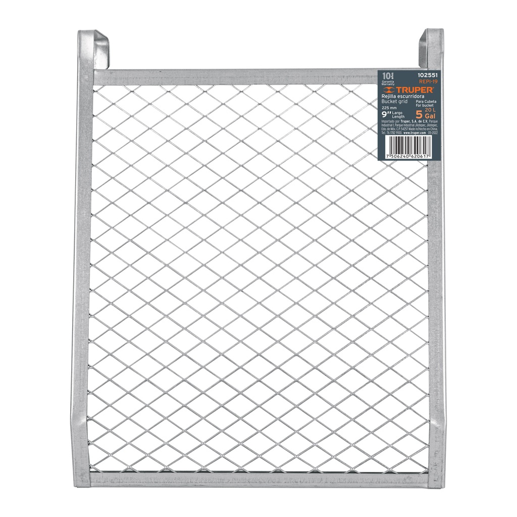 Rejilla escurridora para rodillos, TRUPER, 