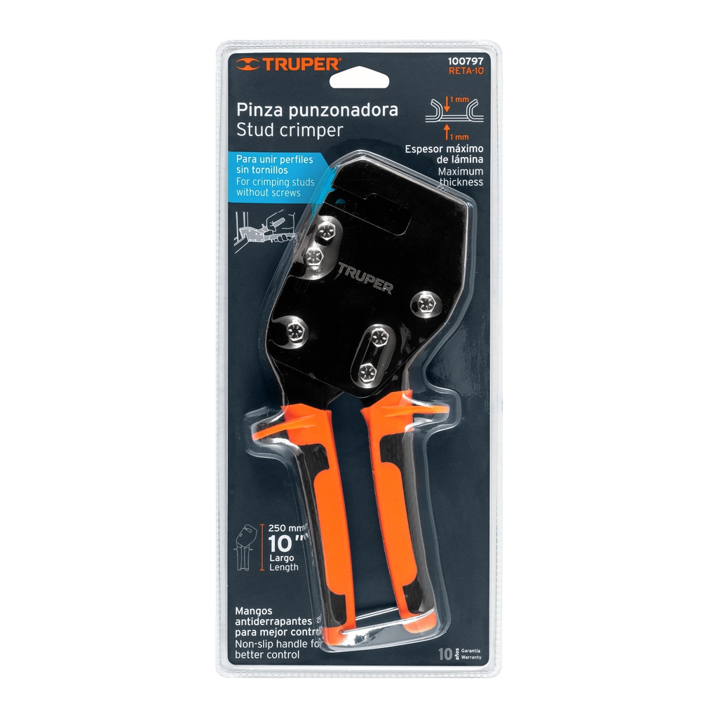 Punzonadora 10' de perfiles, Truper, 