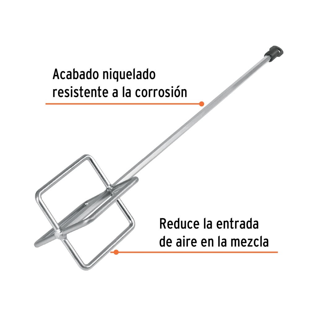 Revolvedor para mortero, 120mm de diámetro, TRUPER, 