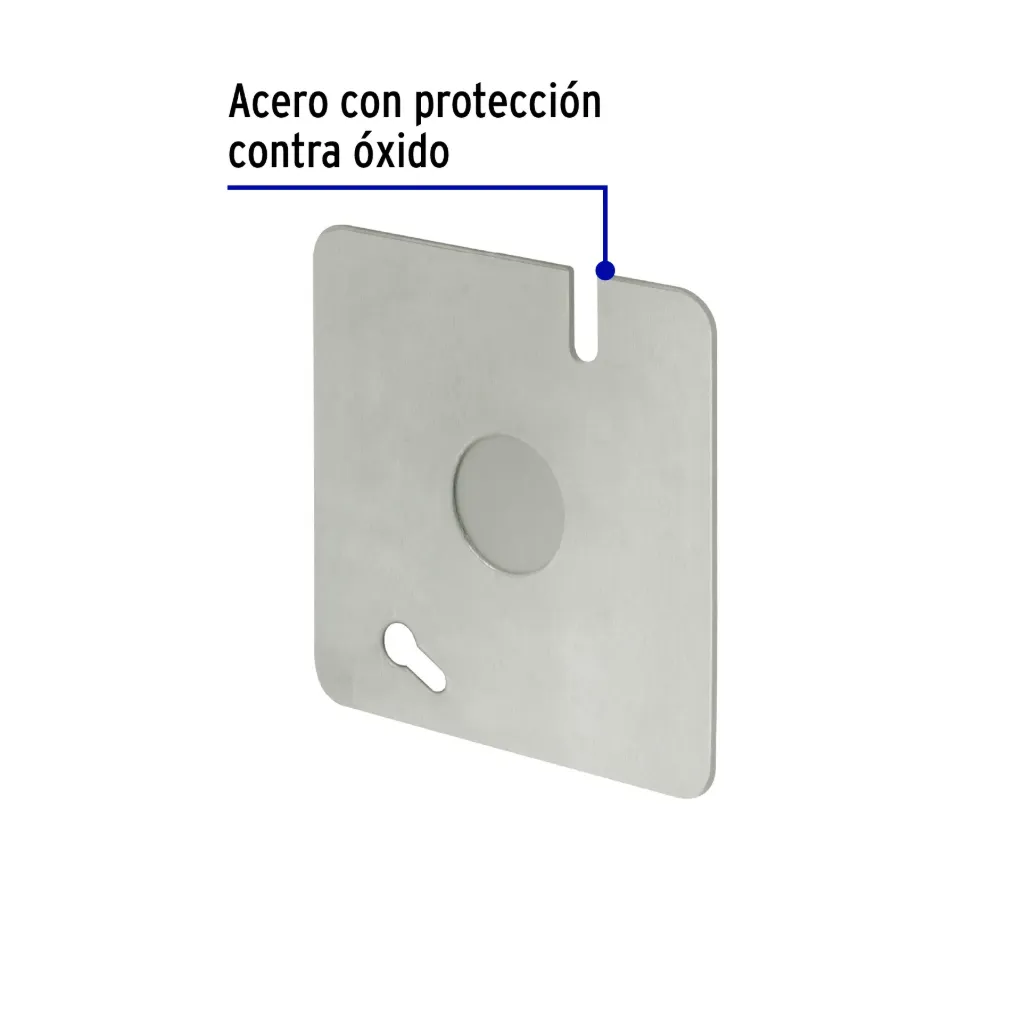 [45010-TACH-3X3] Tapa de 3' x 3' para caja cuadrada económica, Volteck, 