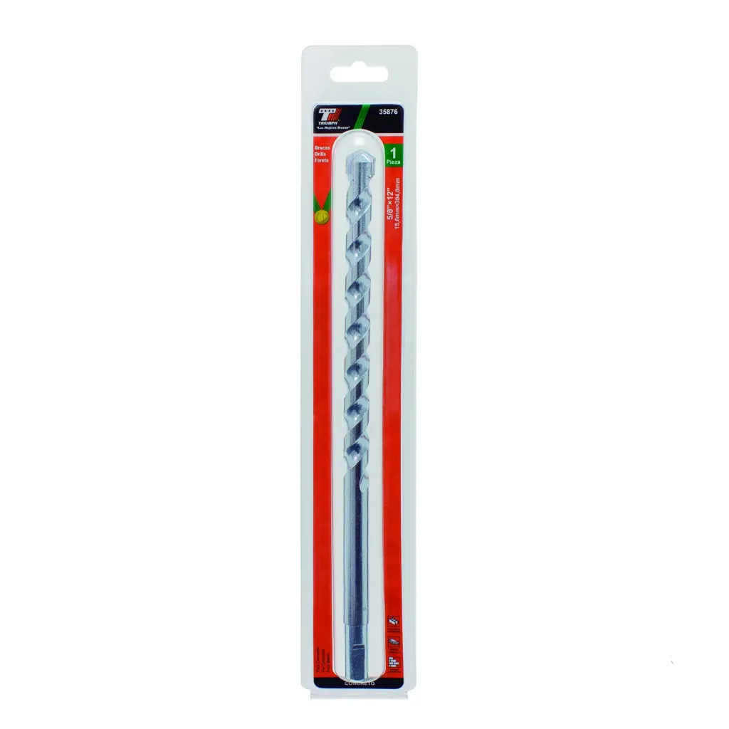 BROCA P/CONCRETO 5/8" x 12" INDIVIDUAL, 1 PZA