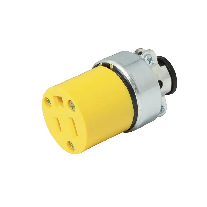 [136407] SURTEK CONTACTO CON ABRAZADERA METÁLICA 125V 15A, Pieza