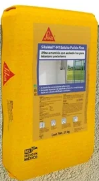 [636040] SikaWall 141 Estuka Pulido Fino Saco 20 Kg