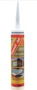 [94803] Sikasil AC Transp Cartucho 280 mltr