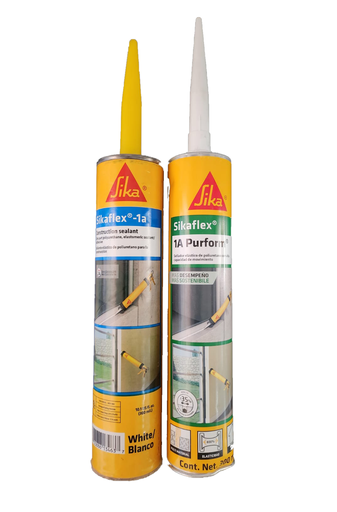 [750748] Sikaflex-1A Purform blanco, Cartucho 300 ml