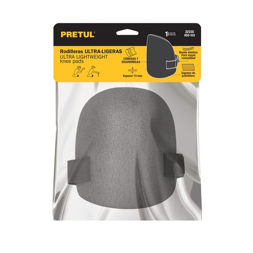 [22235-ROD-P] Rodilleras de espuma, Pretul, Par