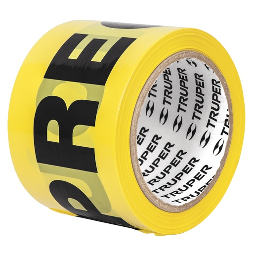 [12578-CIDE-101] Rollo de 100 m de cinta delimitadora 'Precaución', Truper, 