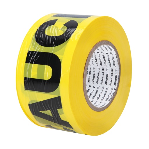 [12583-CIDE-301] Rollo de 305 m de cinta delimitadora 'Precaución', Truper, 
