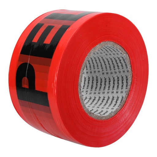 [12585-CIDE-302] Rollo de 305 m de cinta delimitadora 'Peligro', Truper, 